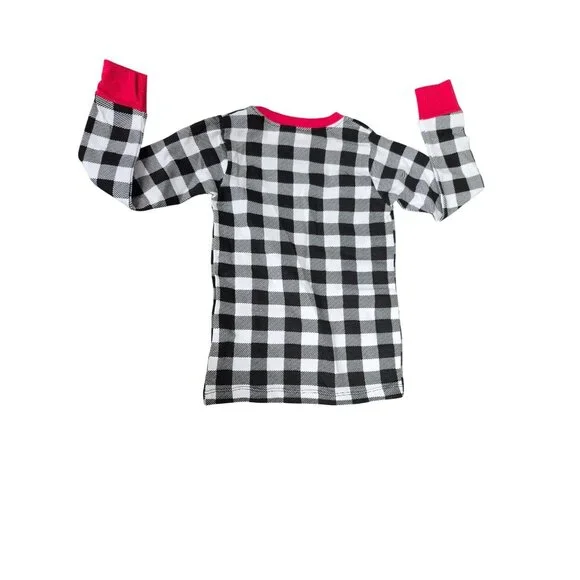 Buffalo Plaid Pajama Set By Family Tradition 8/10 - Picture 6 of 8